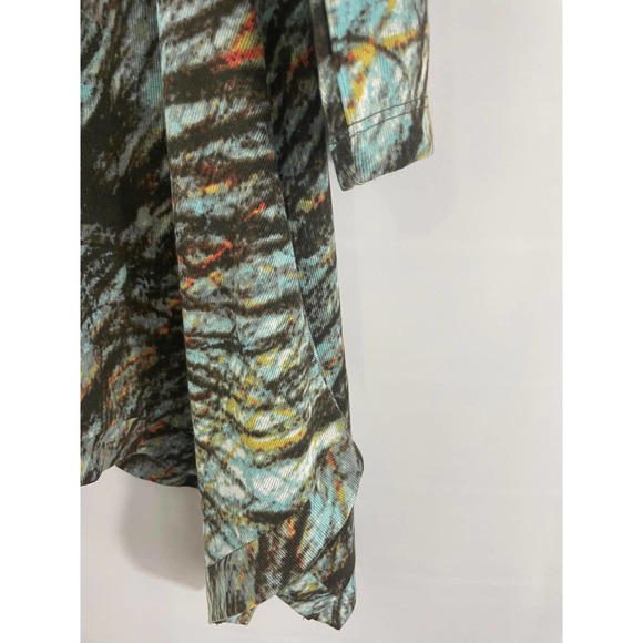 Chelsea & Theodore Womens Top Blouse T-Shirt Size Small Fall Black Blue NEW NWT - Picture 4 of 5